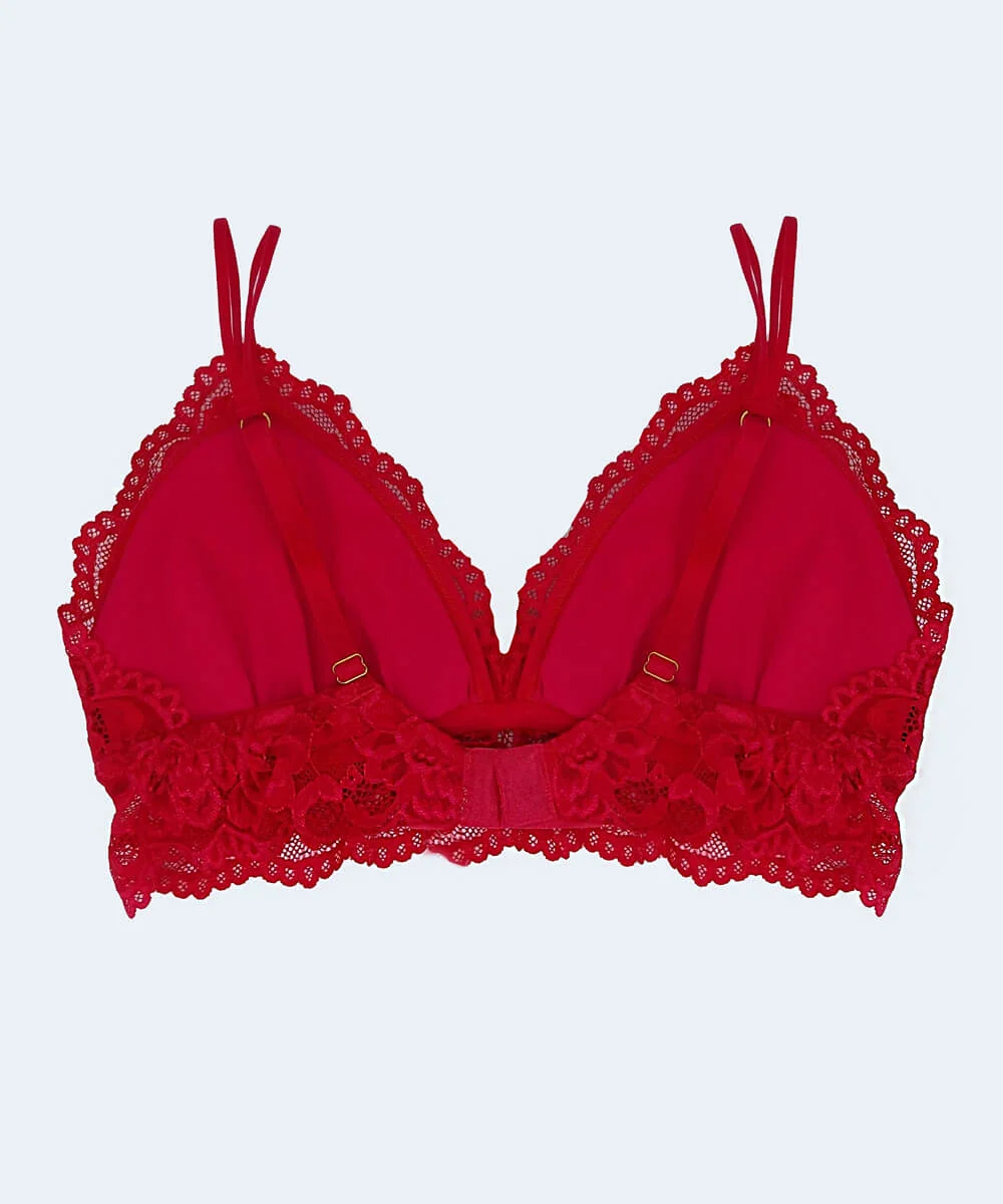 Sutiã de Renda com Bojo Removível - JACKIE LINGERIE - Image 9