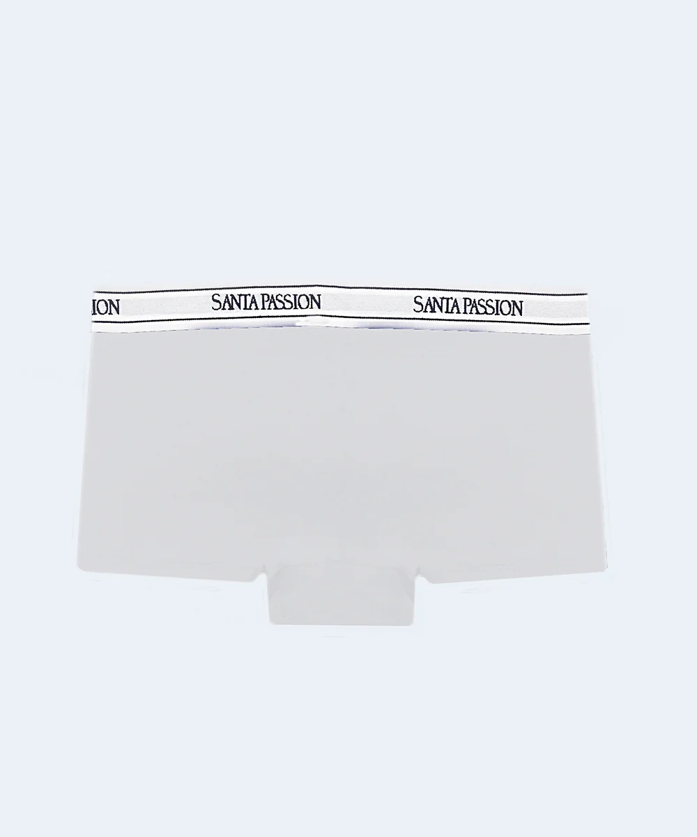 Calcinha Boxer Microfibra com Elástico (Linha Básica) - SANTA PASSION - Image 7