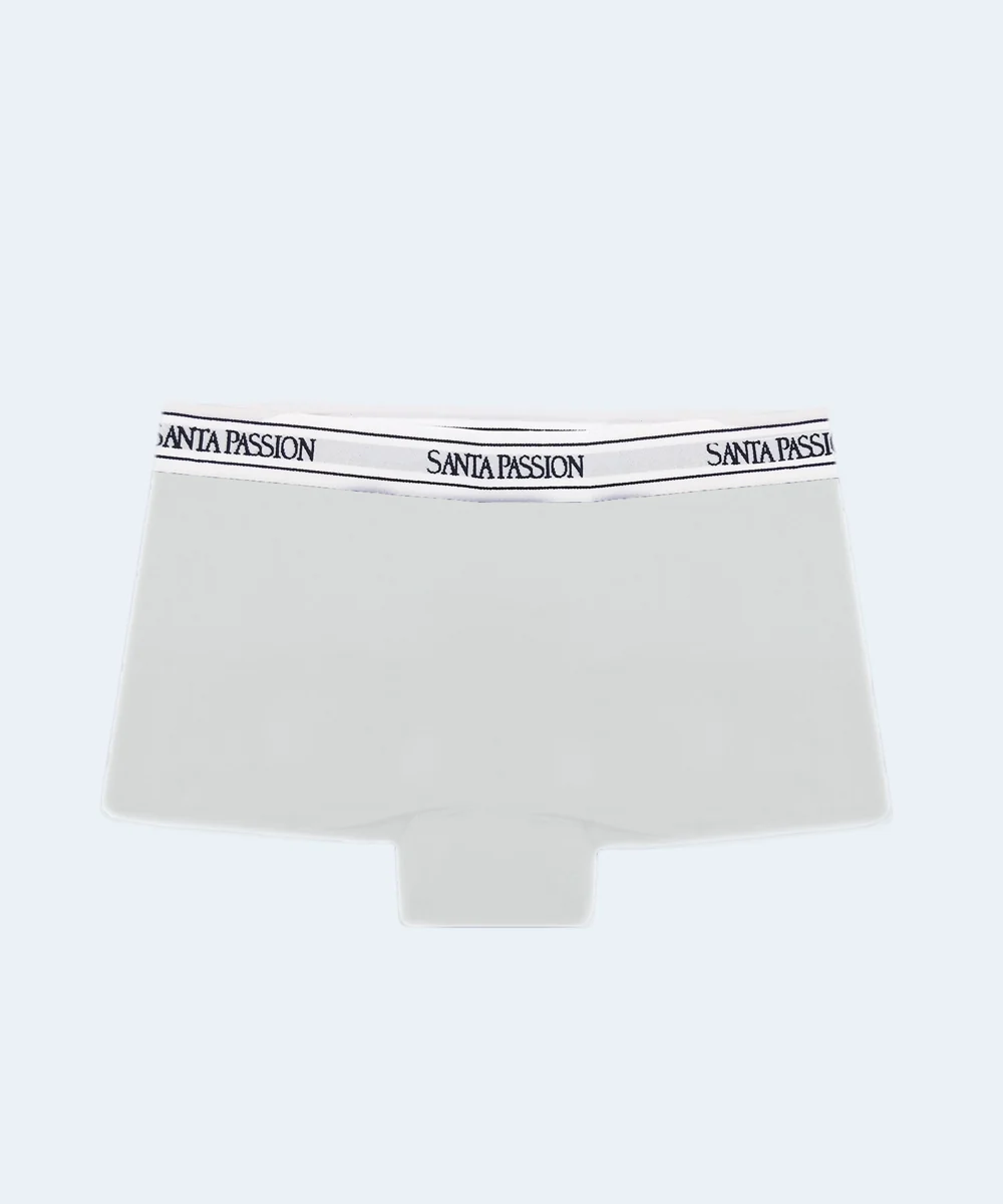 Calcinha Boxer Microfibra com Elástico (Linha Básica) - SANTA PASSION - Image 6