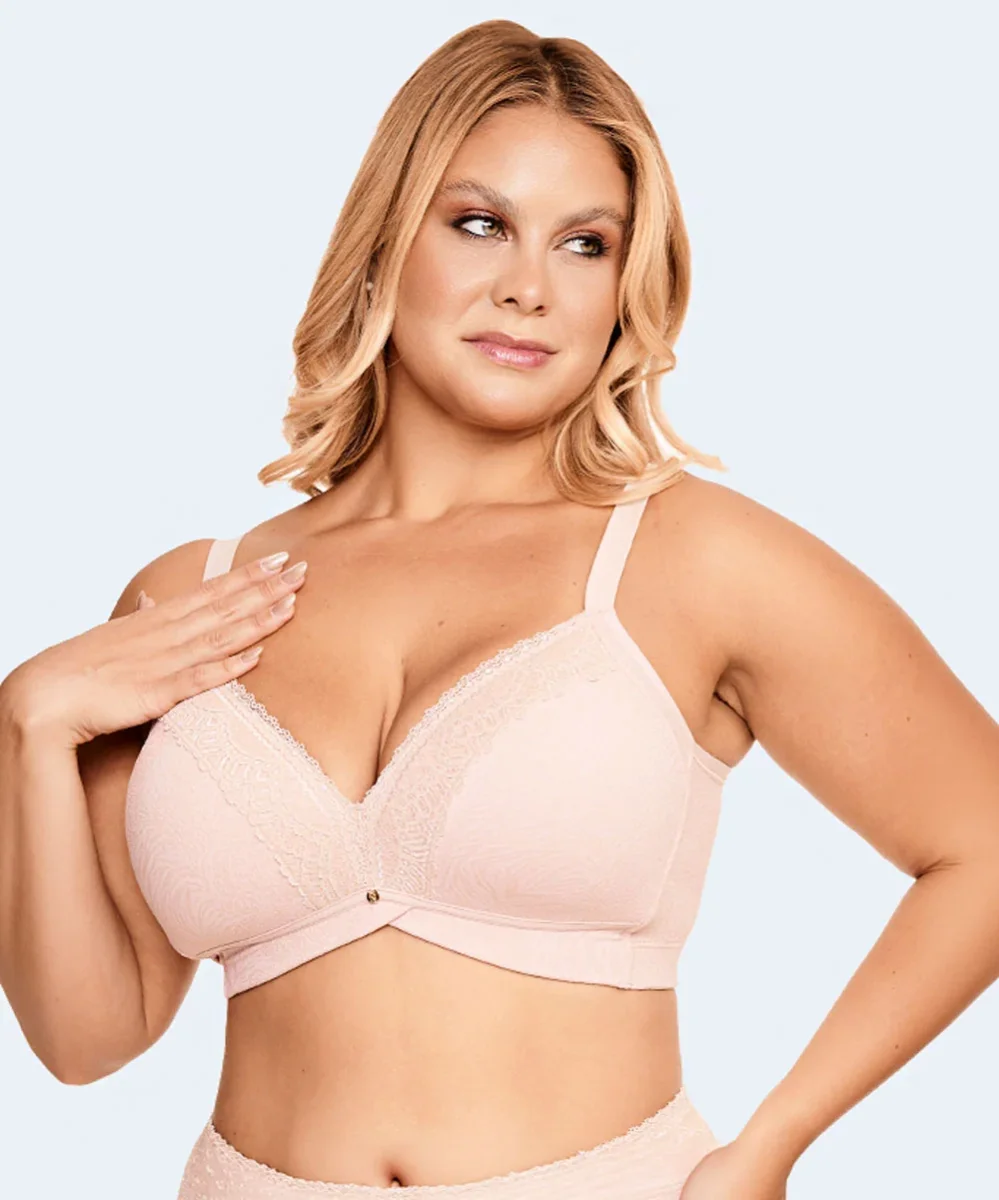 Sutiã Plus Size Top Bojo Tri Redutor Renda - NAYANE - Image 6