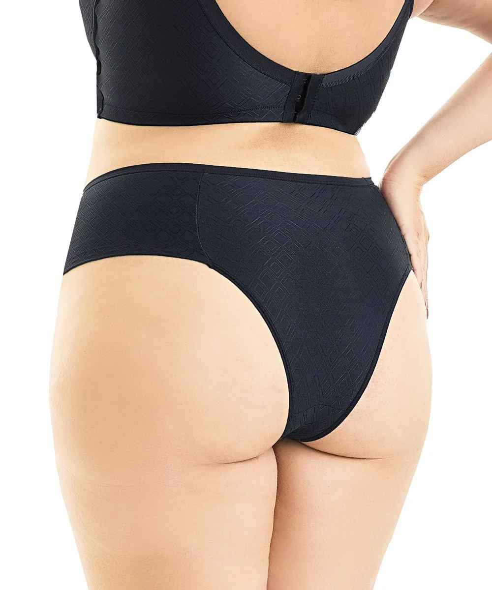 Calcinha Microfibra Trabalhada com Lateral Plus Size (Coleção Confort Atemporal) - VI LINGERIE - Image 5