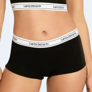 Calcinha Boxer Microfibra com Elástico (Linha Básica) - SANTA PASSION