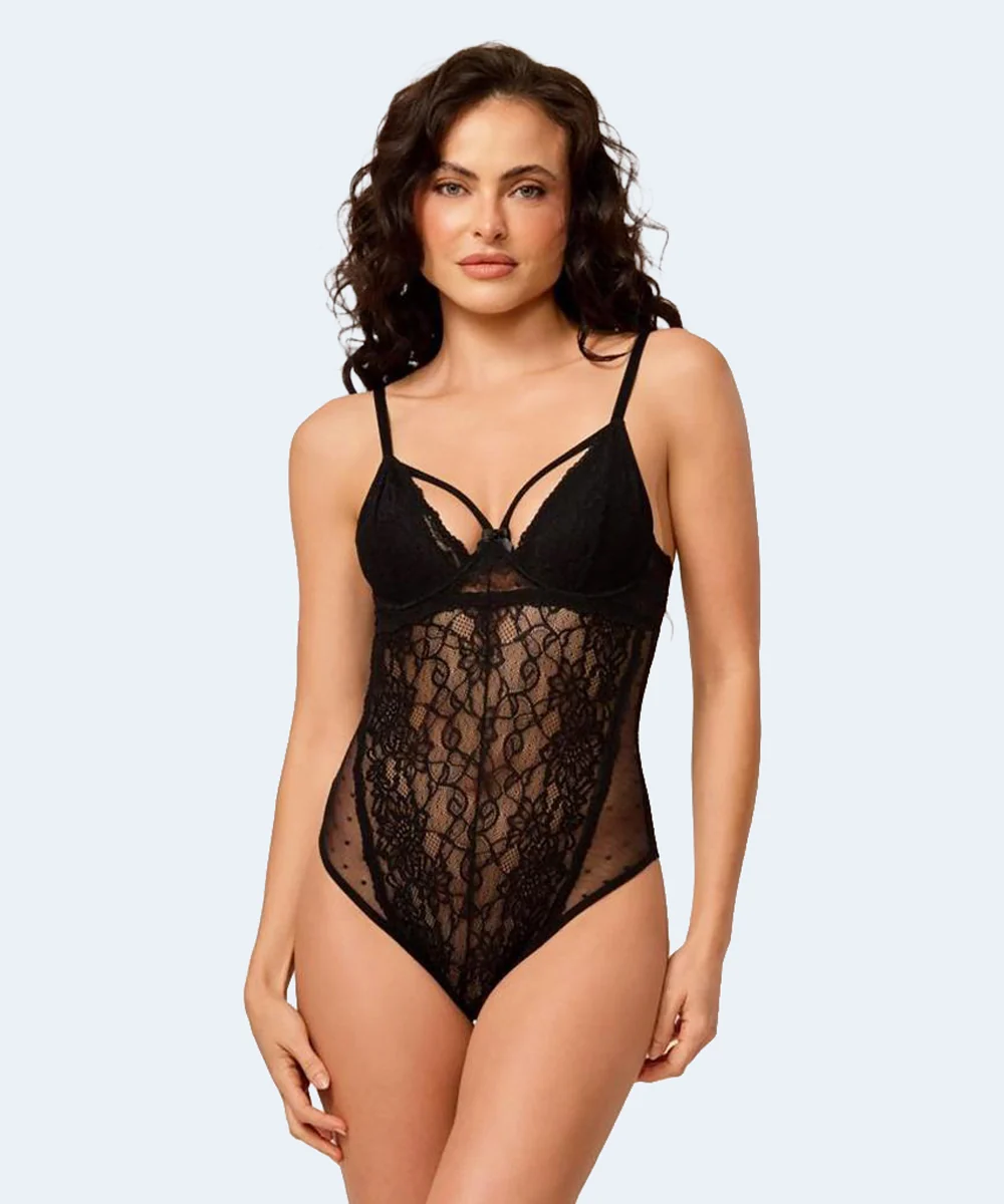 Body Strappy Sem Bojo Renda - PATNER