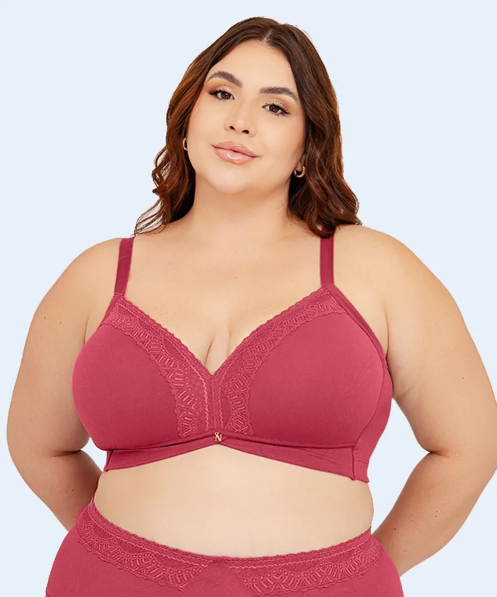 Sutiã Plus Size Top Bojo Tri Redutor Renda - NAYANE - Image 2