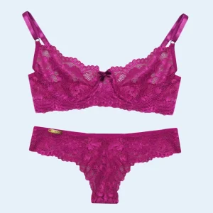 Conjunto Renda Sem Bojo com Aro - FEMME FATALLE