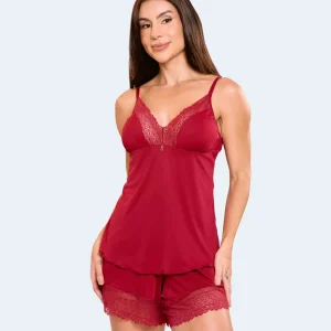 Short Dool Liganete com Renda - Mimar