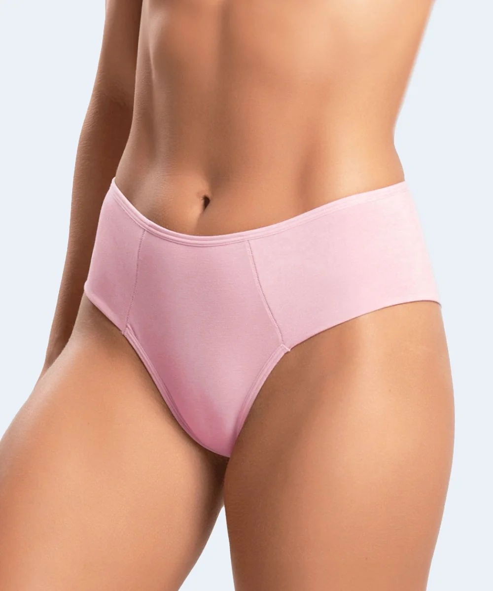 Calcinha de Cotton Lateral Dupla - LL Confecções