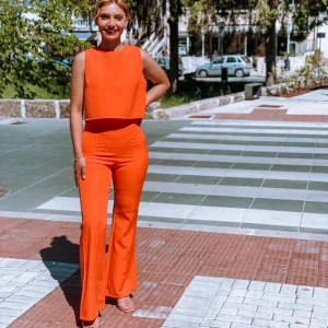 Conjunto Eva Laranja