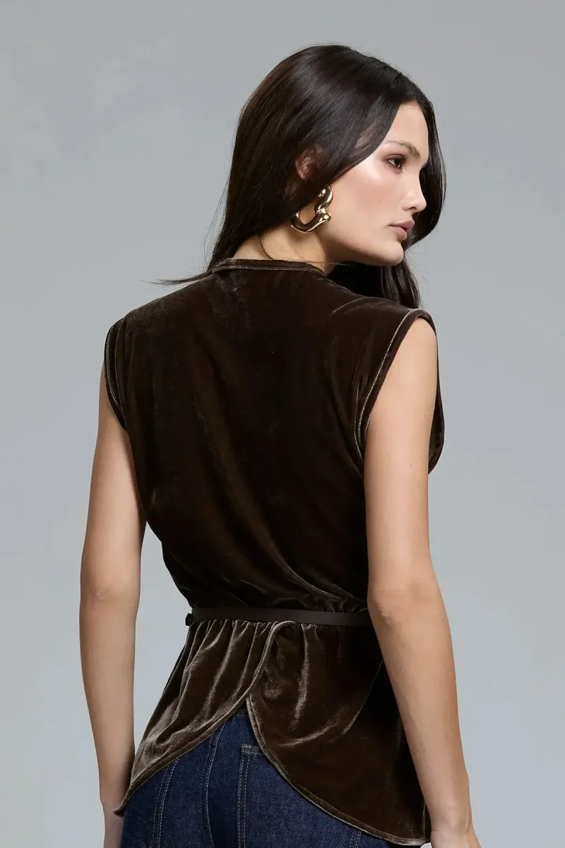 Blusa Ana Marrom - Image 3