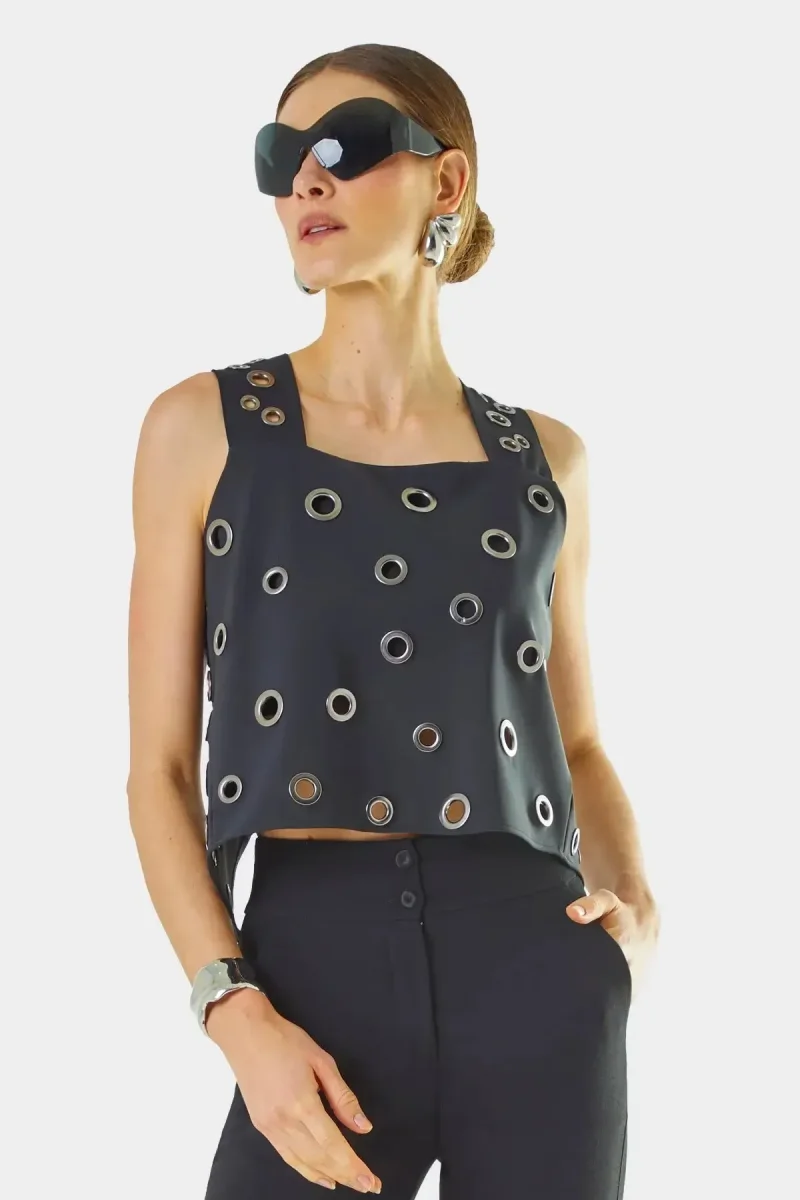 Blusa Leonor Preto - Image 2