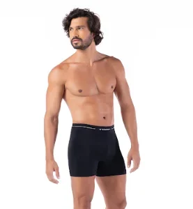 CUECA BOXER SEM COSTURA TORP – MICROFIBRA (ADULTO) – BASIC