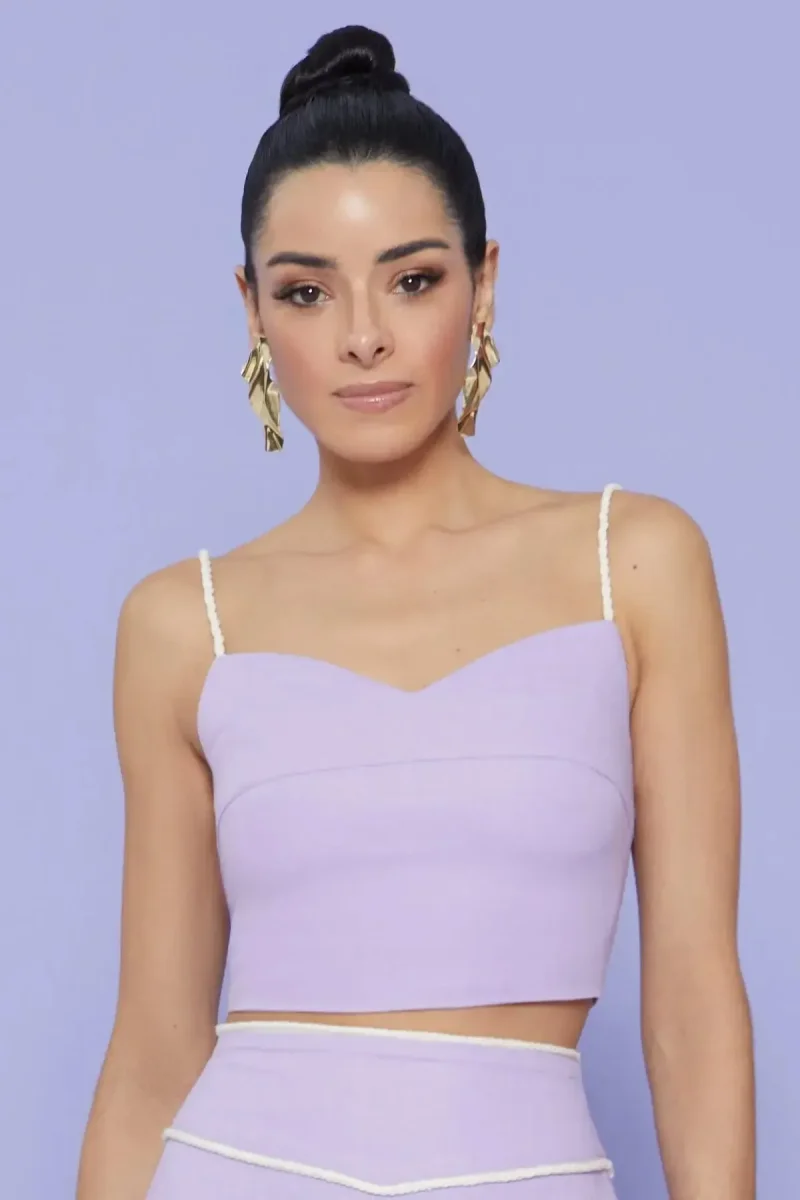 Cropped Gerânio LAVANDA