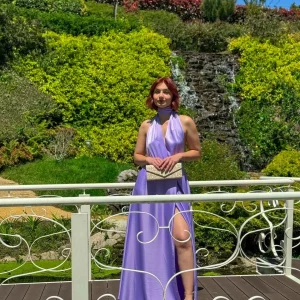 Vestido Thaís Lilás