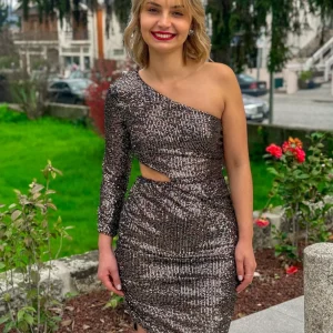 Happiness Dress | Silver