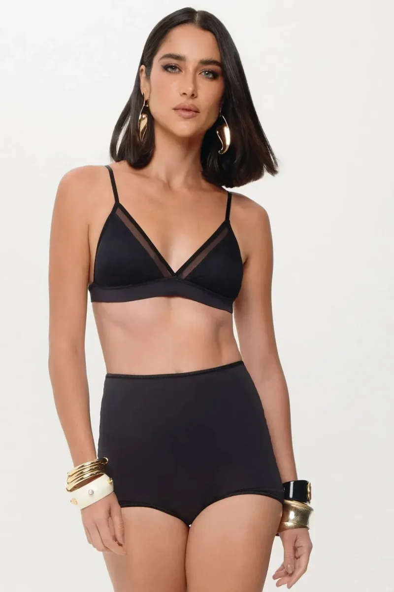 Top Heloisa Basic Preto