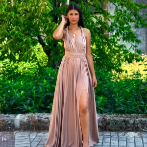 Vestido Elba | Champanhe