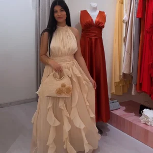 Vestido Majestic | Bege