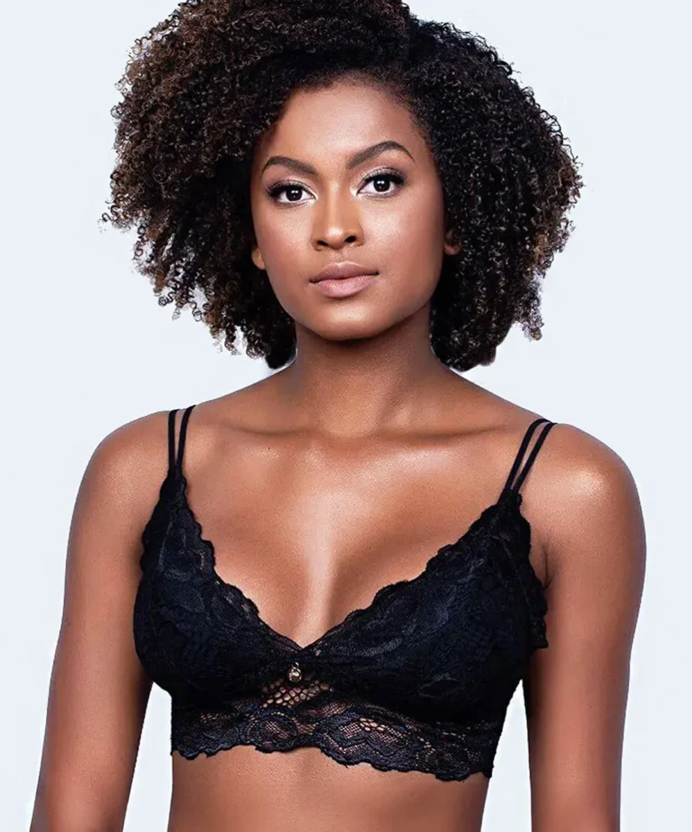 Sutiã de Renda com Bojo Removível - JACKIE LINGERIE - Image 4