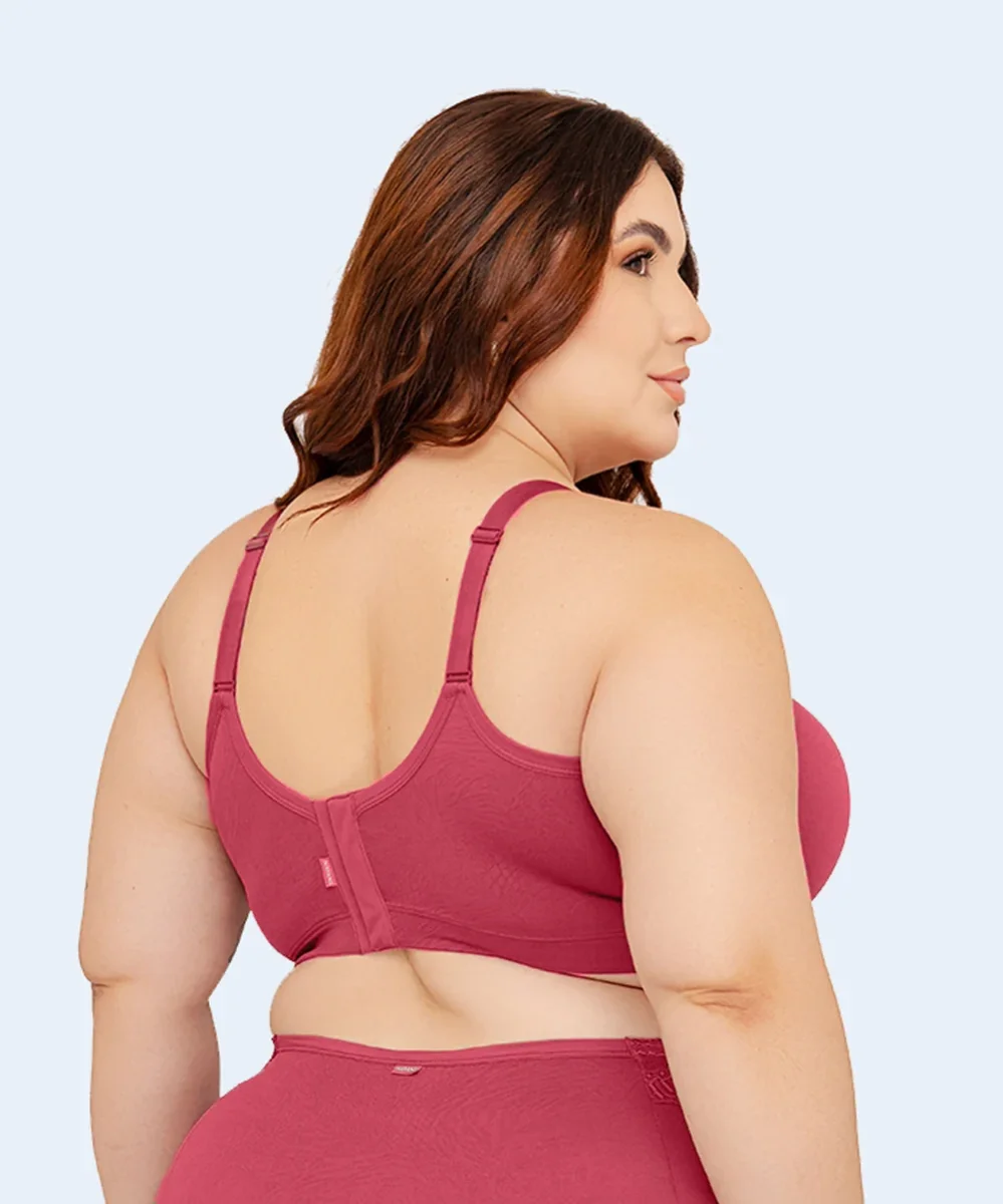 Sutiã Plus Size Top Bojo Tri Redutor Renda - NAYANE - Image 3