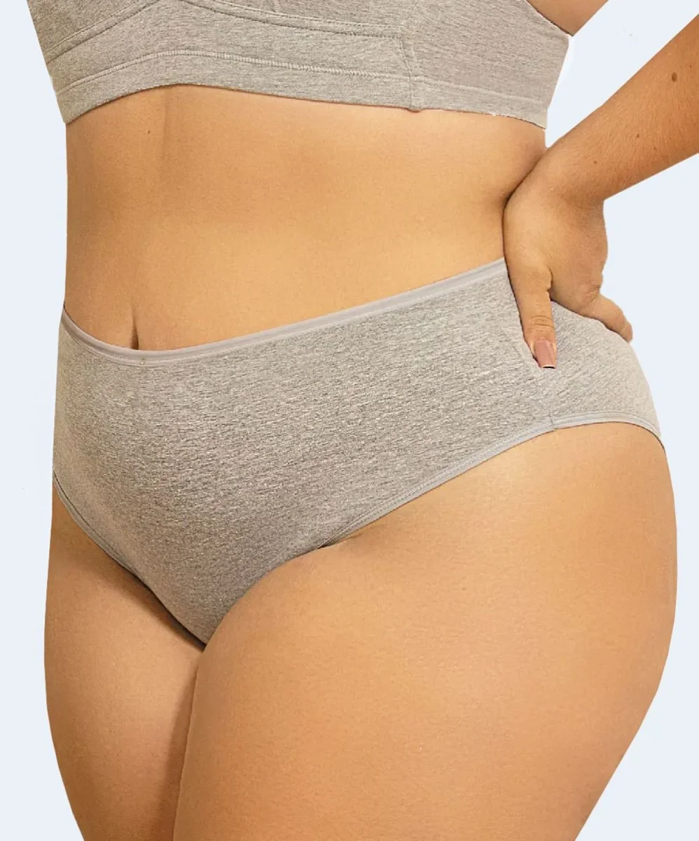 Calcinha Alta Algodão Plus Size (Linha Básica) - SANTA PASSION - Image 2