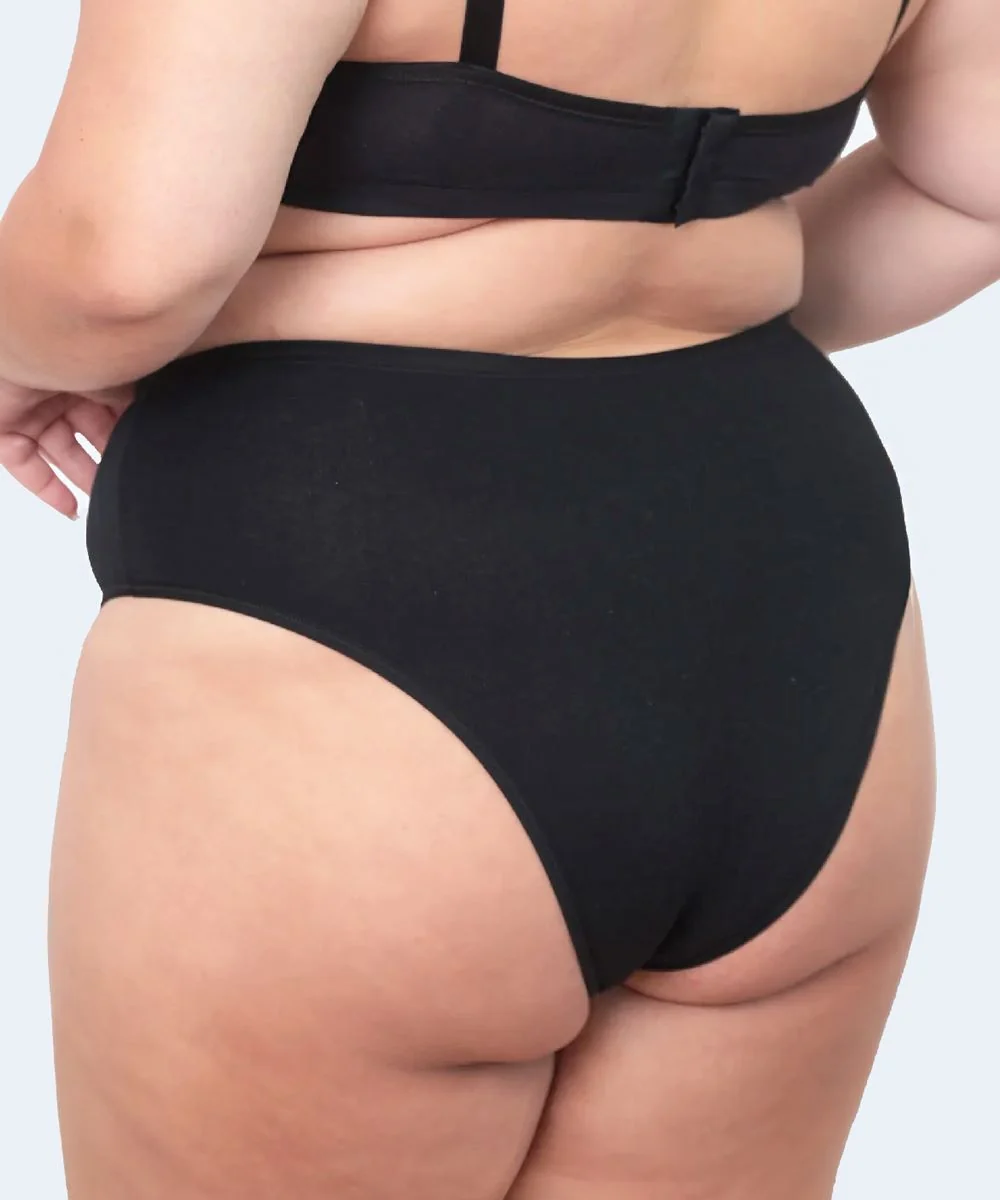 Calcinha Alta Algodão Plus Size (Linha Básica) - SANTA PASSION - Image 5