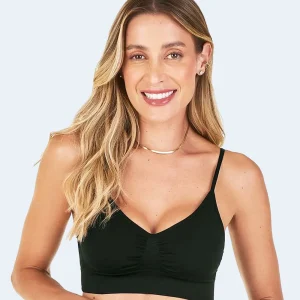 Sutiã Top com Bojo Removivel sem Costura - ZEE RUCCI